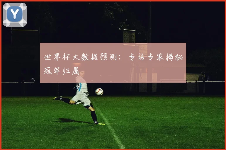 世界杯大数据预测：专访专家揭秘冠军归属