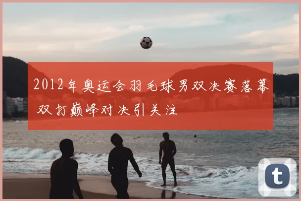 2012年奥运会羽毛球男双决赛落幕 双打巅峰对决引关注